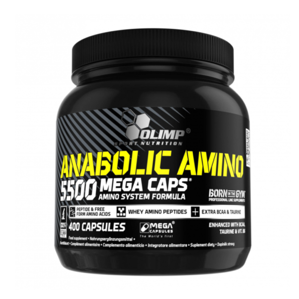 ANABOLIC AMINO 5500 (400)CAPSULES