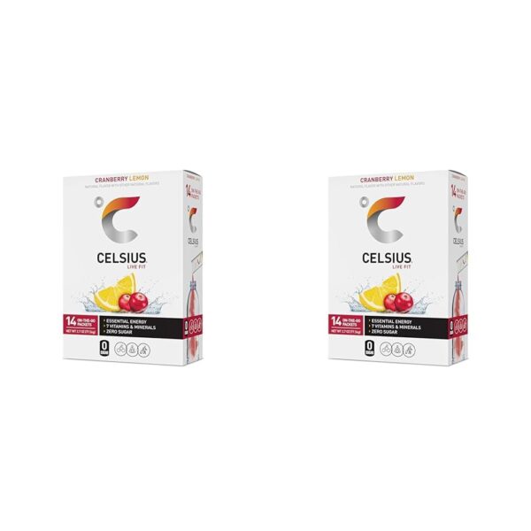 CELSIUS 14PACKETS CRANBERRY LEMON