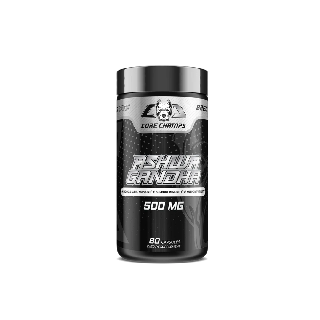 CORE CHAMPS ASHWAGANDHA 500MG 60CAPSULE