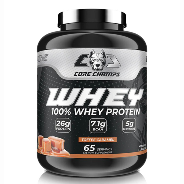 CORE CHAMPS WHEY PROT 5LBS TOFFEE CARAMEL