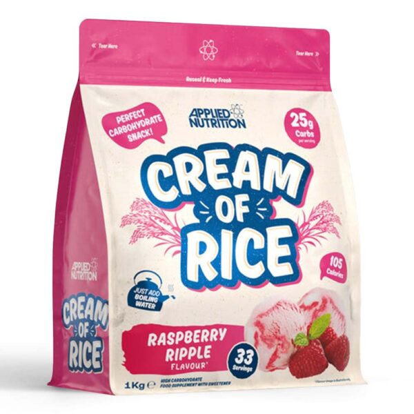 APPLIED NUTRITION CREAM OF RICE RASP RIPPLE 1KG
