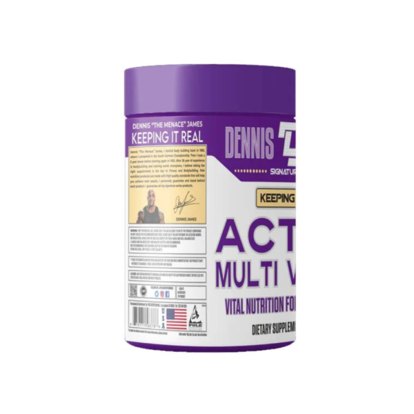 DENNIS JAMES ACTIVE MULTIVITAMIN - Image 2