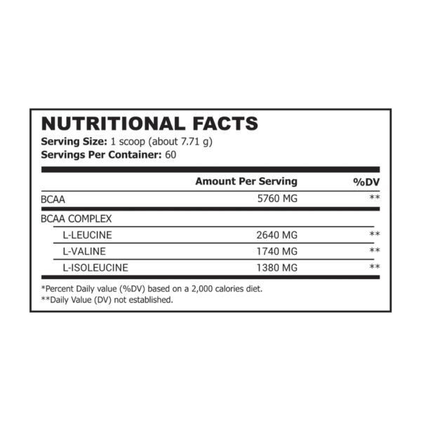 DEXTER JACKSON BCAA 6000 FRUIT PUNCH - Image 2