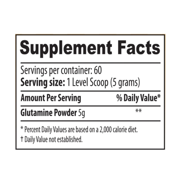 DEXTER JACKSON GLUTAMINE 300GM - Image 2