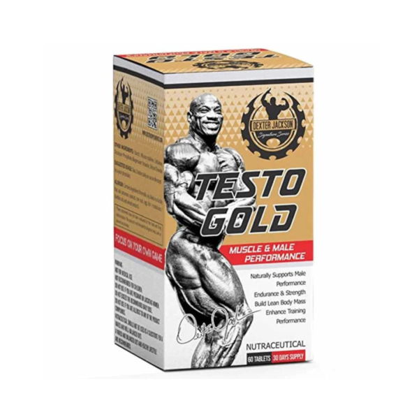 DEXTER JACKSON TESTO GOLD 60TAB