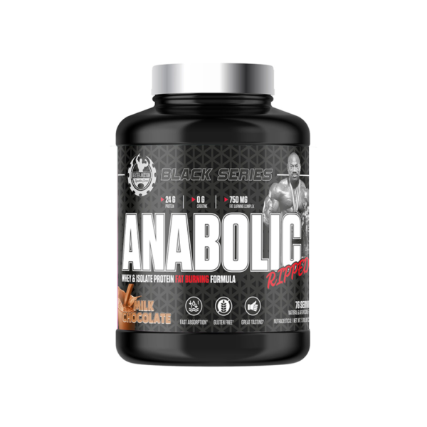 DJ BLACK ANABOLIC RIPPED MILK CHOC