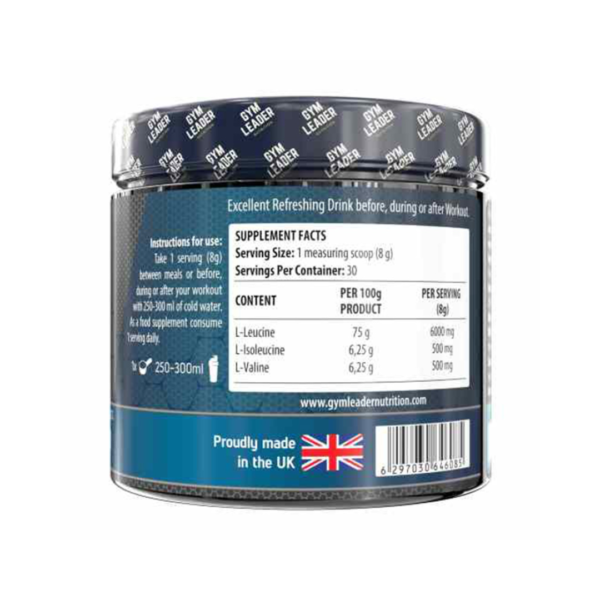 GYM LEADER BCAA APPLE 30SERV - Image 3