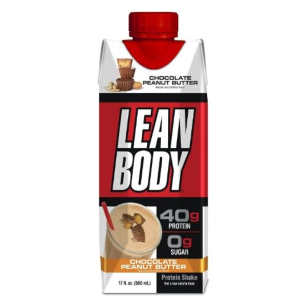 LEAN BODY RTD CHOC PEANUT BUTTER 500ML