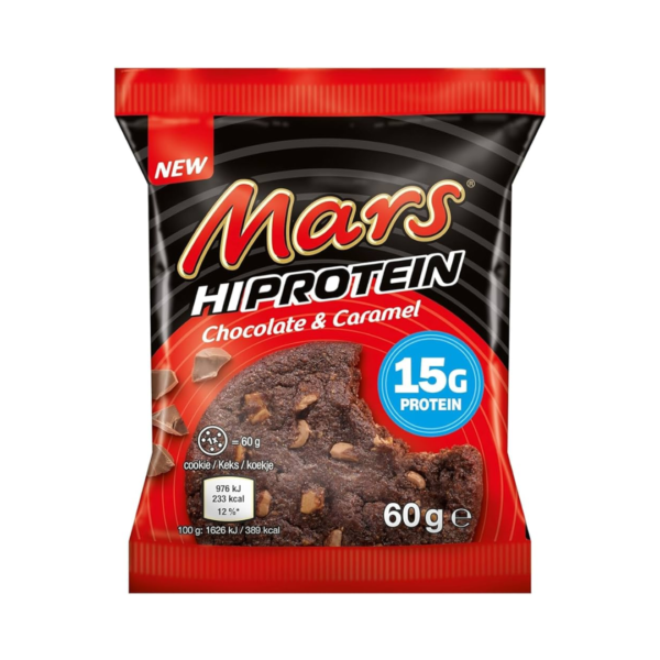 MARS PROTEIN COOKIE CHOC AND CARAMEL