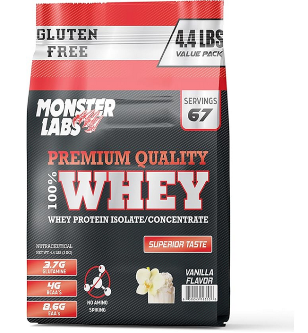 MONSTER 4.4 LBS WHEY VANILLA