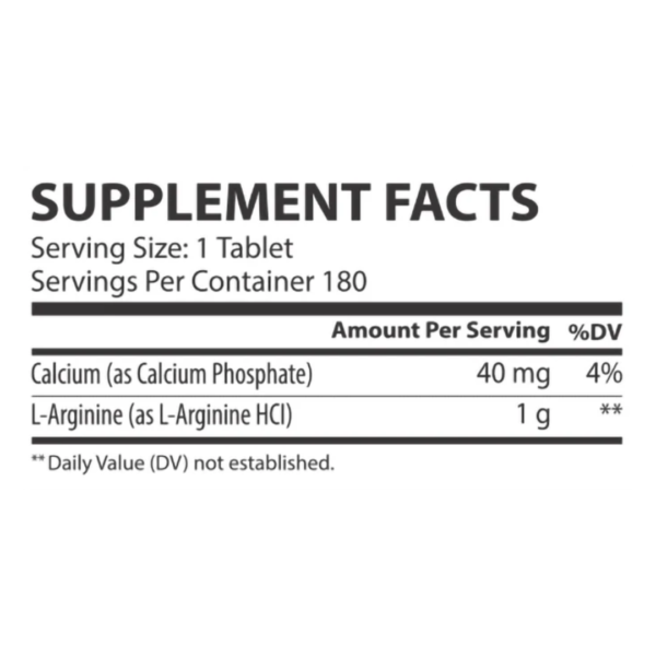MR L-ARGININE 180 TAB - Image 2