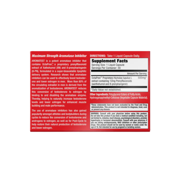 MUSCLE MEDS AROMATEST 30TAB - Image 2