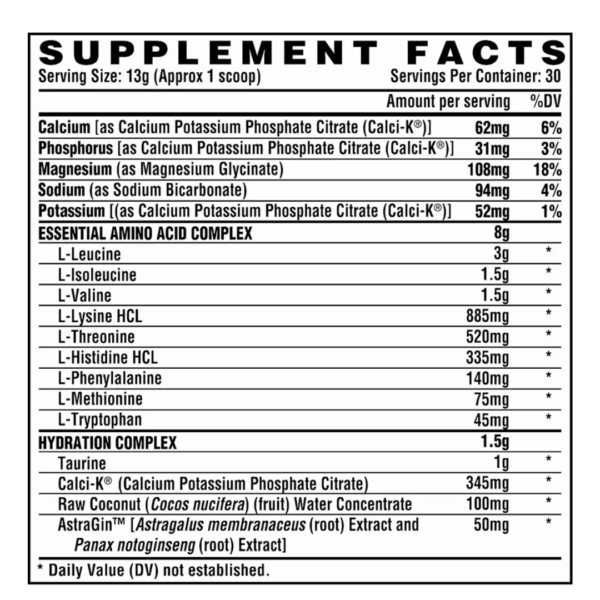 NUTREX EAA + HYDRATION 390 G MAUI TWIST - Image 2