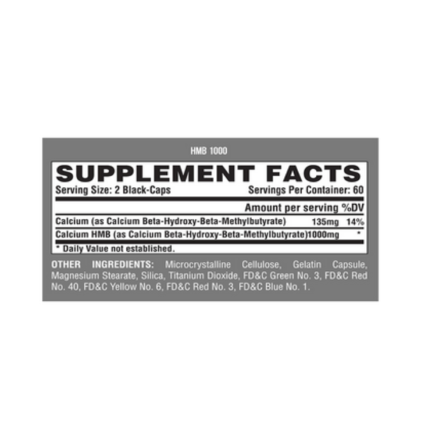 NUTREX HMB 1000 120 CAPS - Image 2