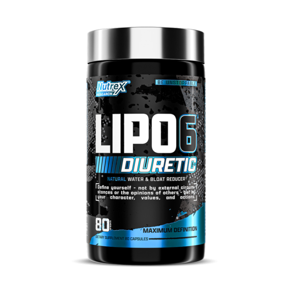 NUTREX LIPO6 BLK DIURETIC 80CAPS