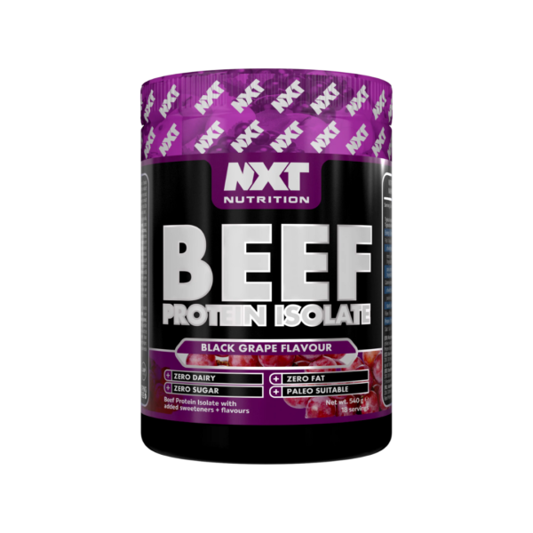 NXT BEEF PROT ISOLATE BLK GRAPE