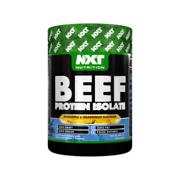 NXT NUTRITION BEEF PROT ISOLATE PINEAPPLE & GRAPEFRUIT