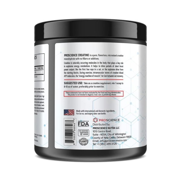 PROSCIENCE CREATINE 300G - Image 3