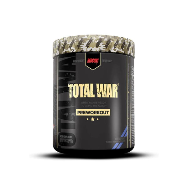 REDCON1 TOTAL WAR PRE WORKOUT BLUE RASPBERRY 50SERV