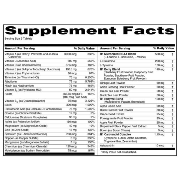 RULE ONE MENS MULTIVITAMIN - Image 2