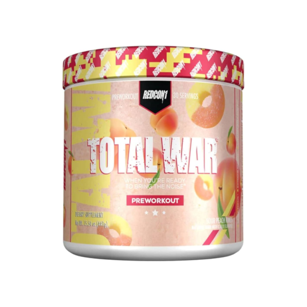 TOTAL WAR PREWORKOUT SOUR PEACH