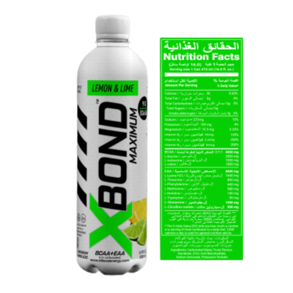 XBOND MAXIMUM LEMON & LIME