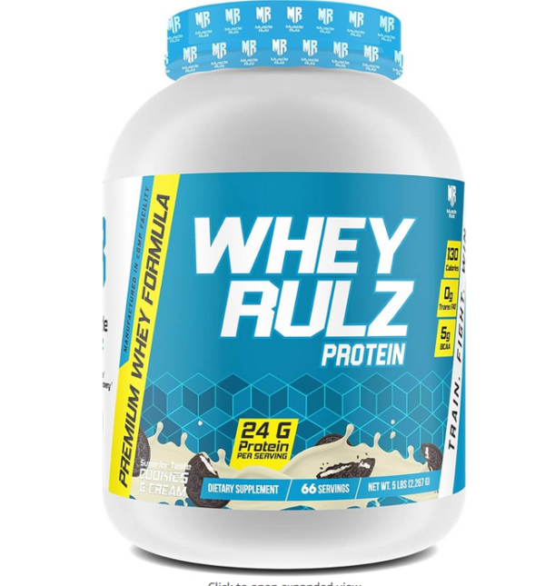 MR WHEY RULZ PROTEIN COOKES AND CREAM