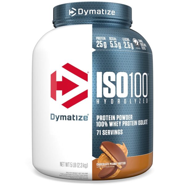 DYMATIZE ISO 100 5 LB CHOCOLATE PEANUT BUTTER