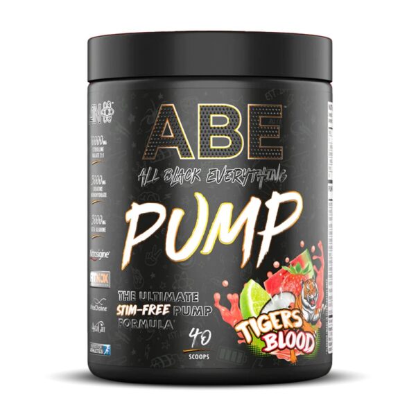 APPLIED NUTRITION ABE PUMP STIM FREE TIGERS BLOOD